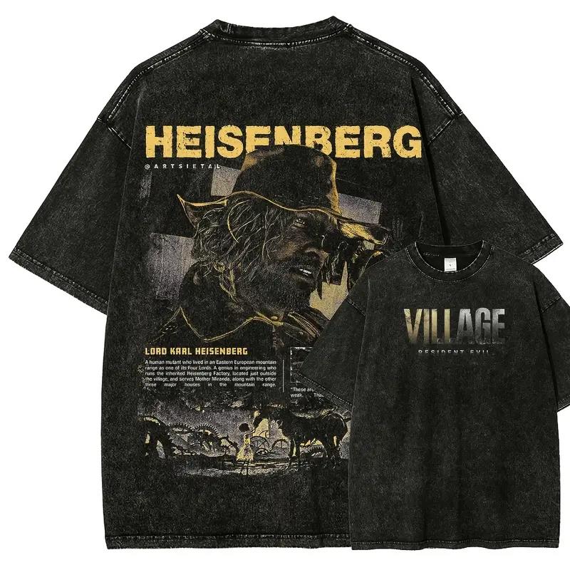 Retro Gaming T Shirt - Camiseta Estampada Resident Evil Karl Heisenberg
