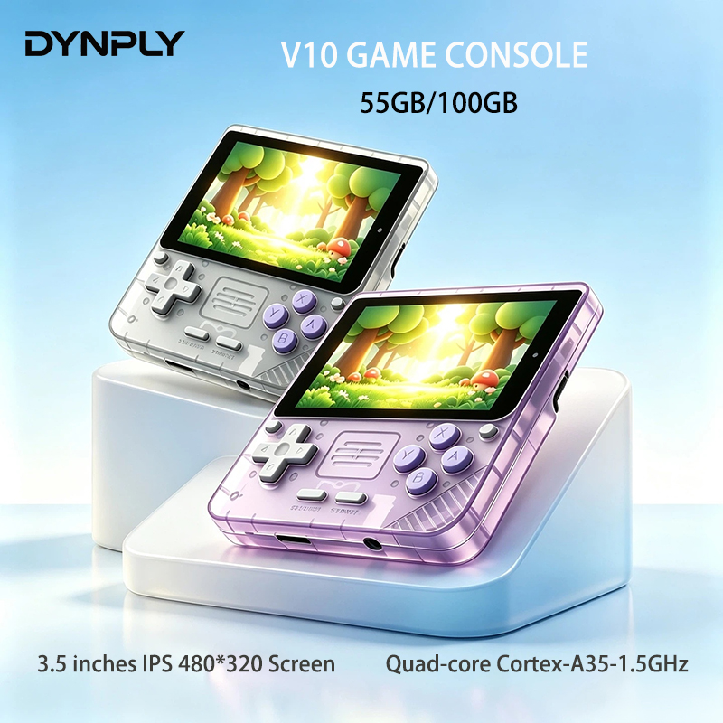 Retro Gaming N64 - Console de Jogos Portátil Retro POWKIDDY
