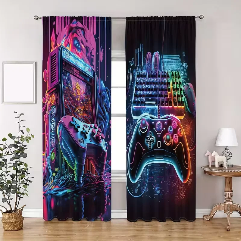 Cortinas com Estilo de Arcade  - Retro Gaming Youtube avaliação e preço