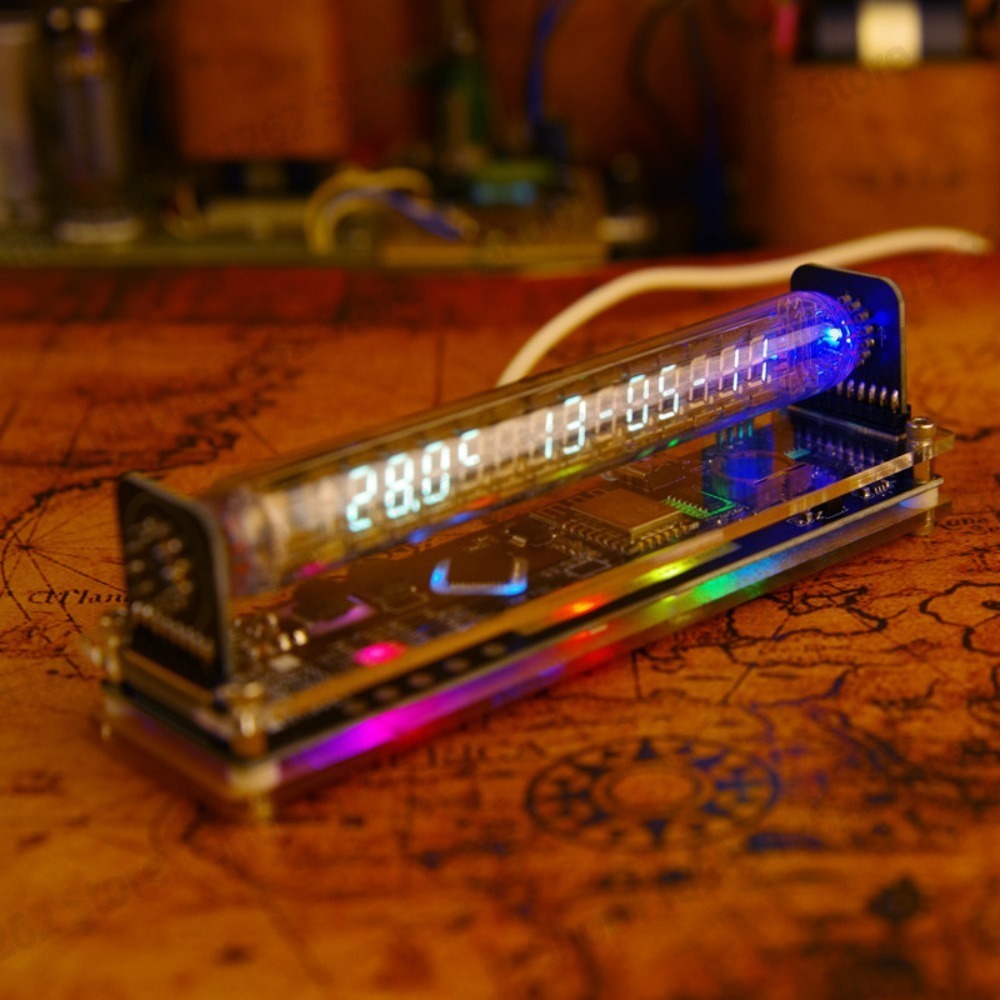 Relógio de Tubo Fluorescente V - Retro Gaming Youtube avaliação e preço