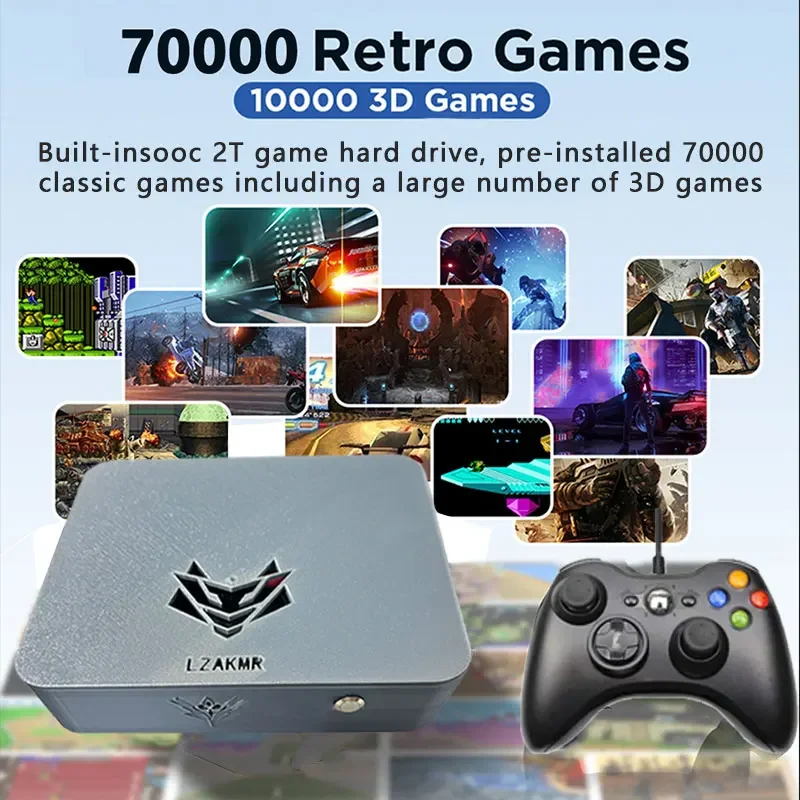 Caixa de Jogos Dual System AK1 - Retro Gaming N64 avaliação e preço