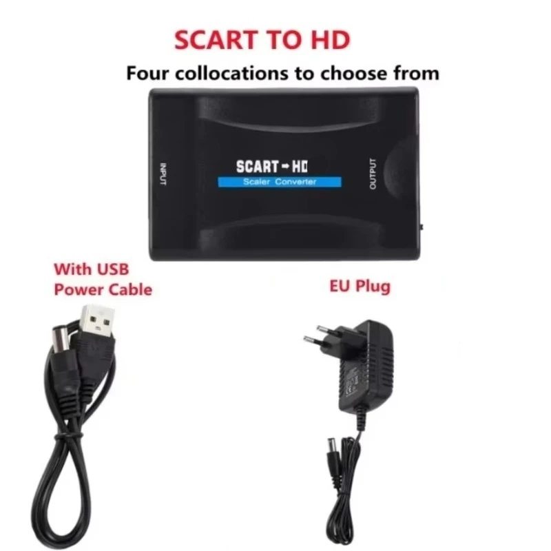 Conversor USB para SCART para  - Scart To Hdmi avaliação e preço