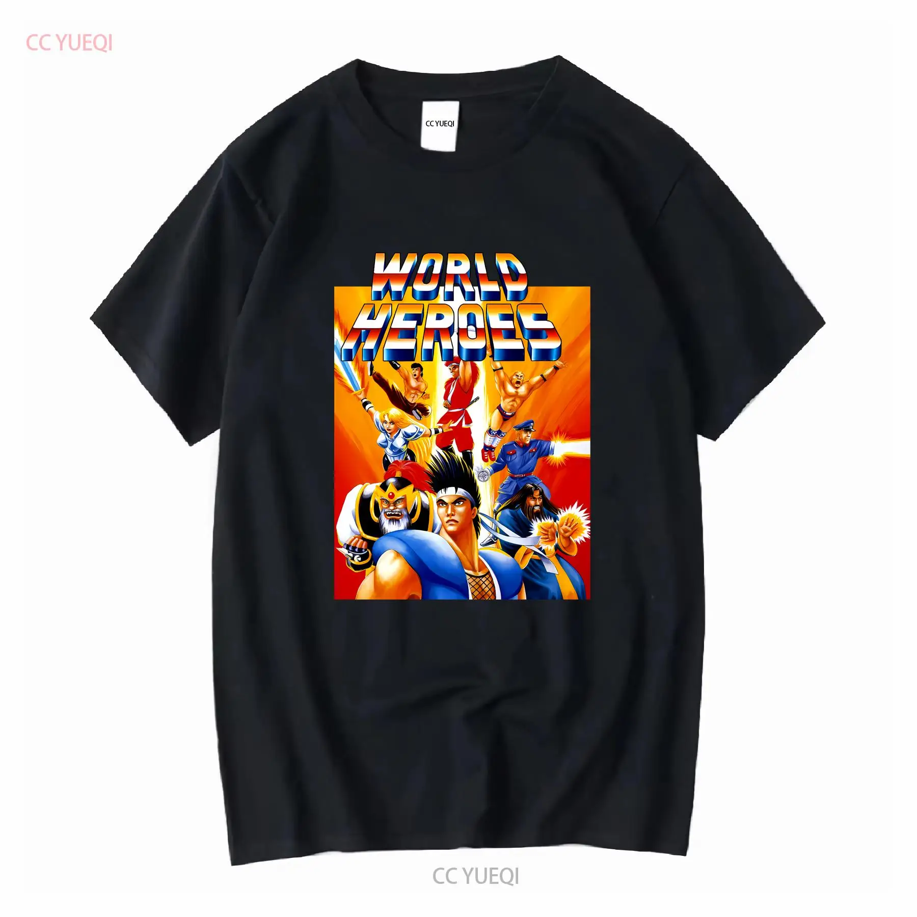 Heróis mundiais clássico neo g - Retro Gaming T Shirt avaliação e preço