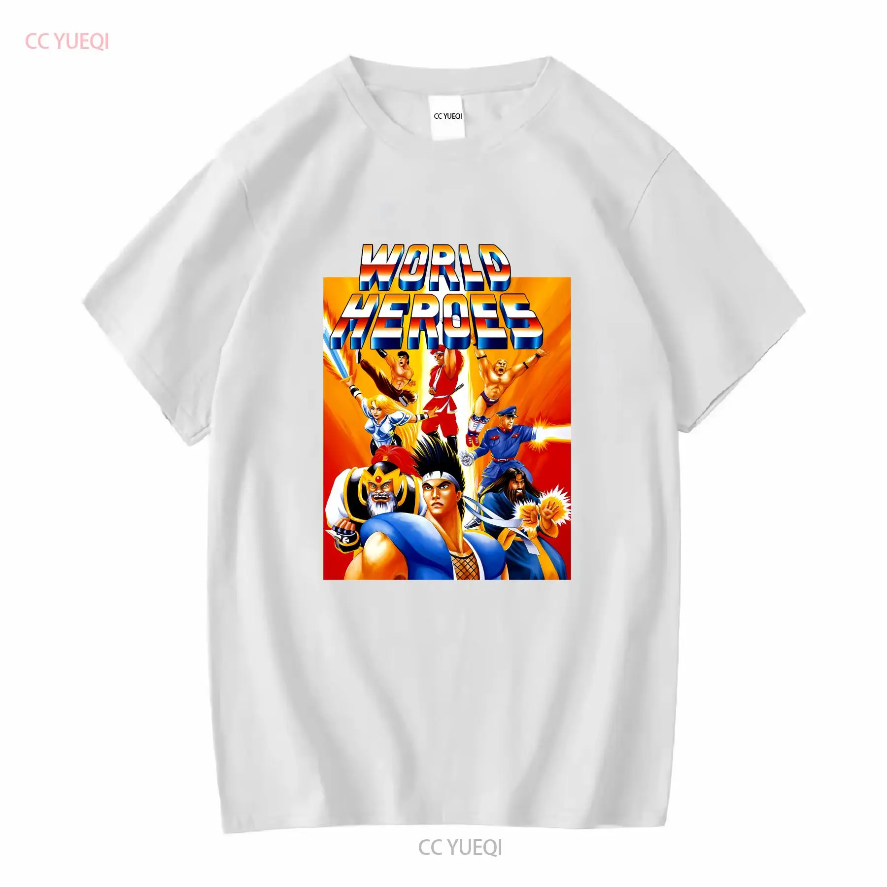 Heróis mundiais clássico neo g - Retro Gaming T Shirt avaliação e preço