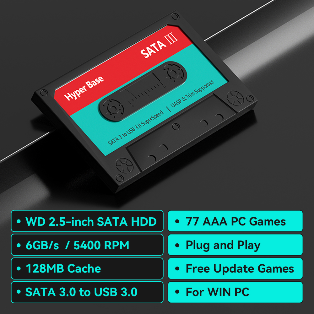 Disco Rígido de 2TB para Jogos - Retro Gaming N64 avaliação e preço