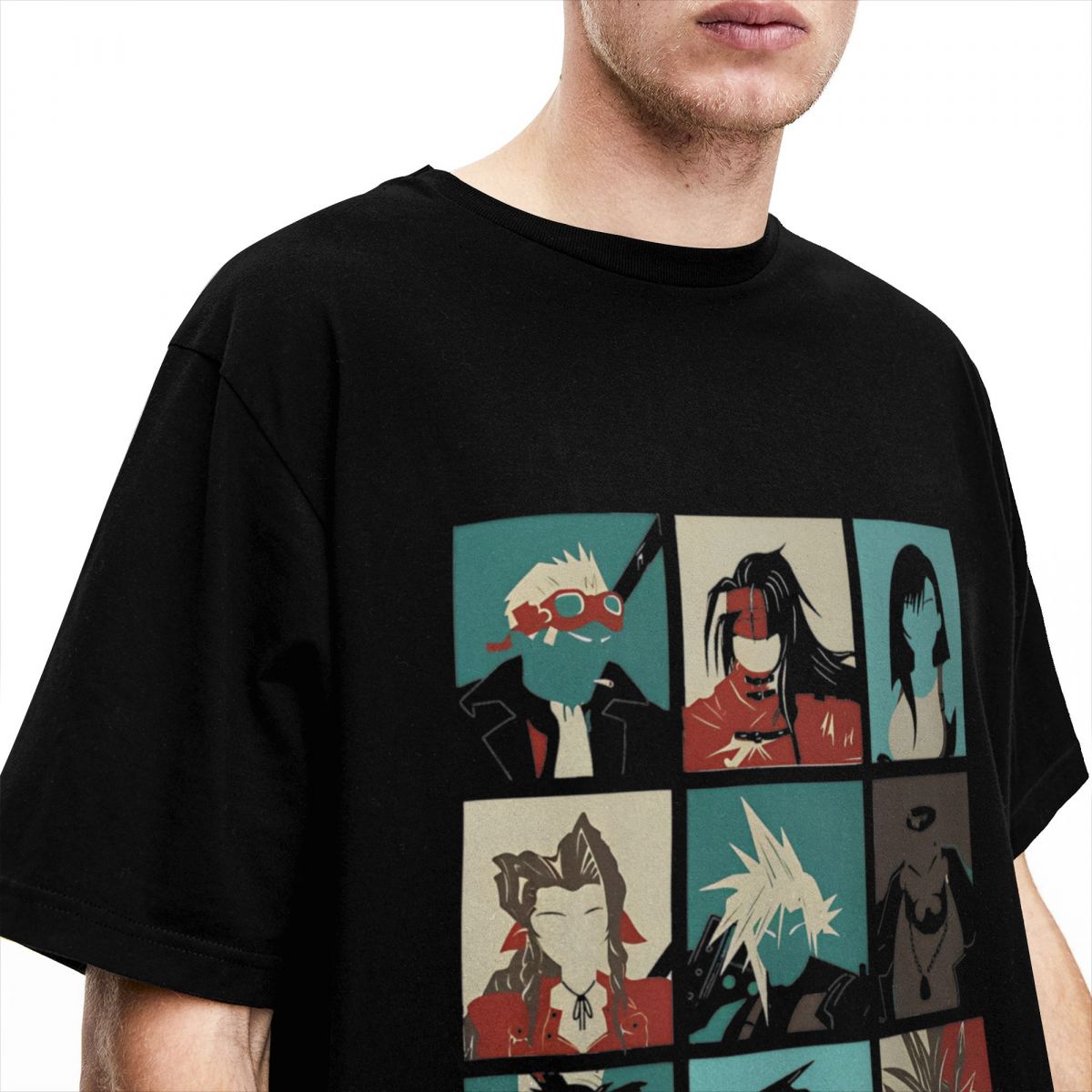 Men's Fantasy Final 7 Retro Co - Retro Gaming T Shirt avaliação e preço