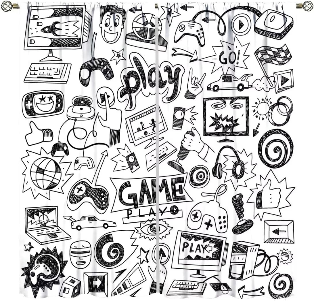 Cortina de Videogame para Deco - Retro Gaming Youtube avaliação e preço